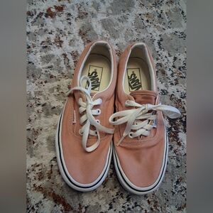 Vans Pink Canvas Sneakers